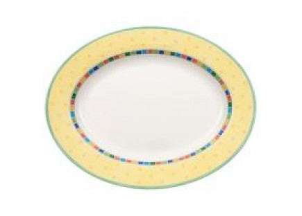 Twist Alea Limone Oval Platter Sm